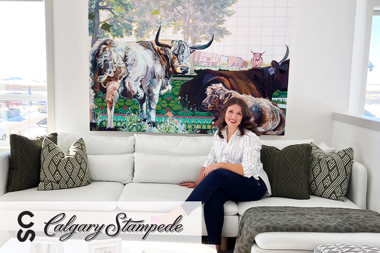 Our Stampede Rotary Dream Home Artist is chosen.